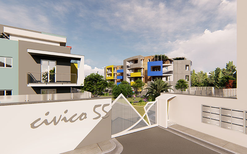 Complesso Residenziale Civico 55