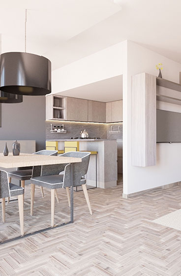 Interno appartamento Caprio Costruzioni